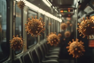 virus, public, transportation